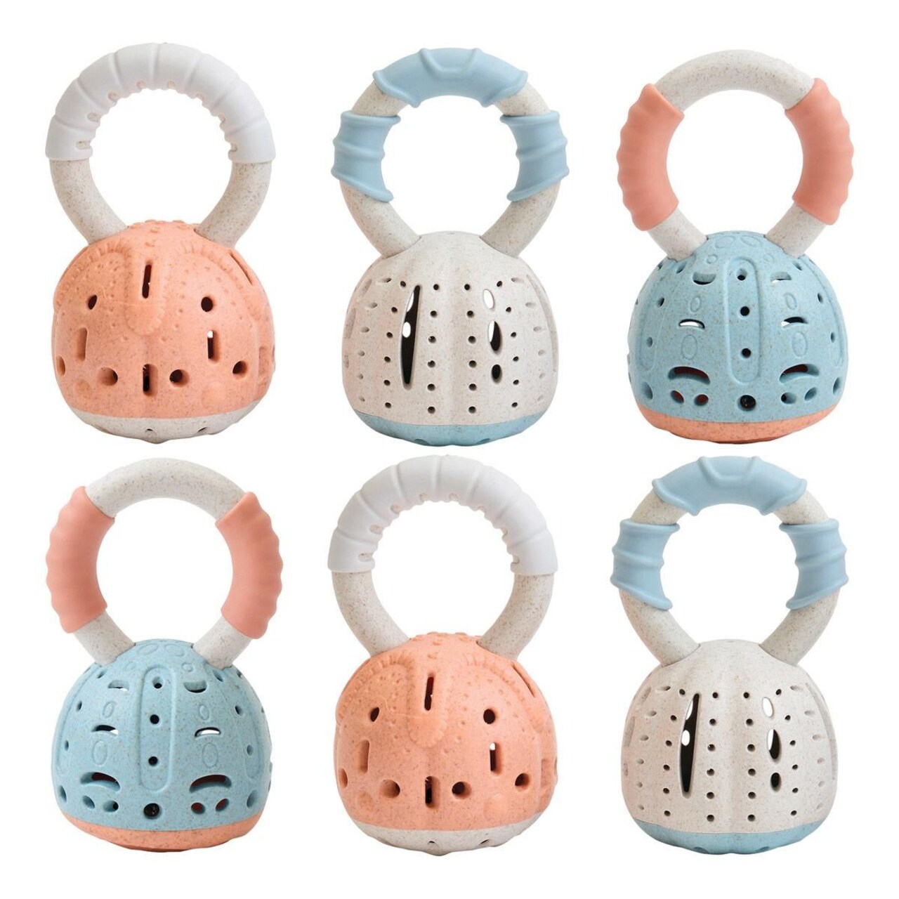 Kaplan Early Learning Company Shell Bell Shakers - Set of 6